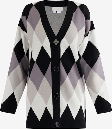 RISA Kardigán - Zmiešané farby: predná strana