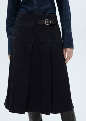 MANGO Rock 'Mara' in Blau: Vorderseite
