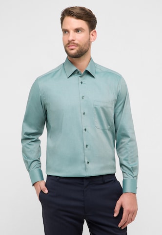 ETERNA Comfort fit Zakelijk overhemd in Groen: voorkant