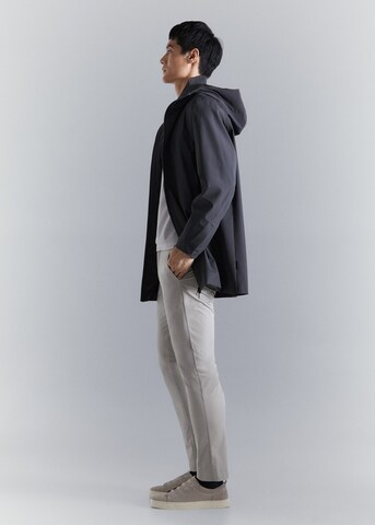 MANGO MAN Slim fit Chino Pants 'Due' in Grey