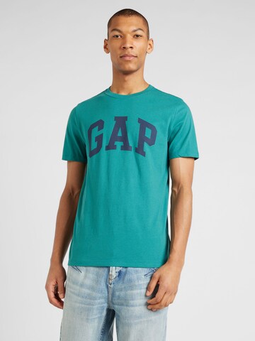 GAP - Camisa 'EVERYDAY' em verde: frente