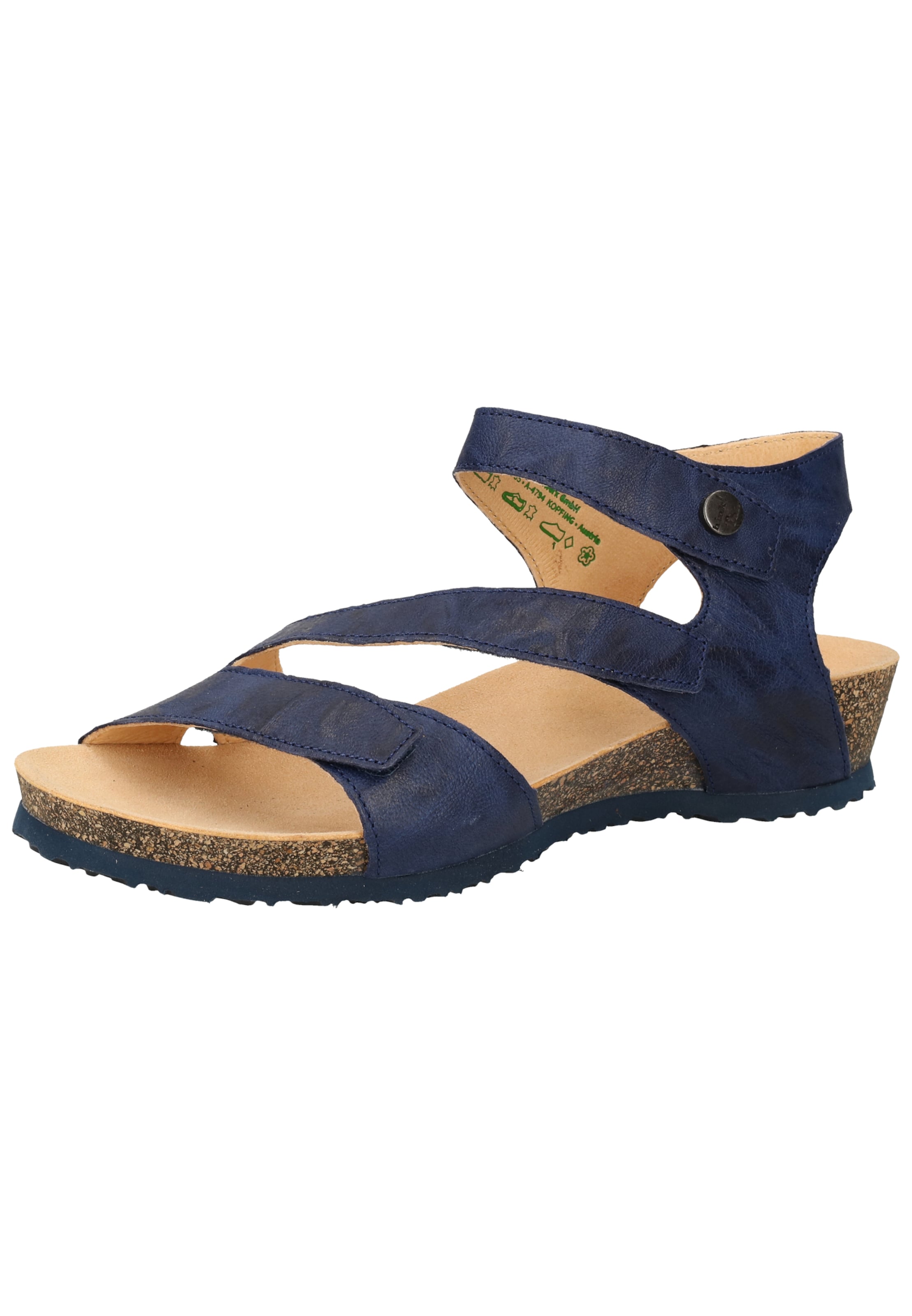 THINK! Sandals in Blue: front