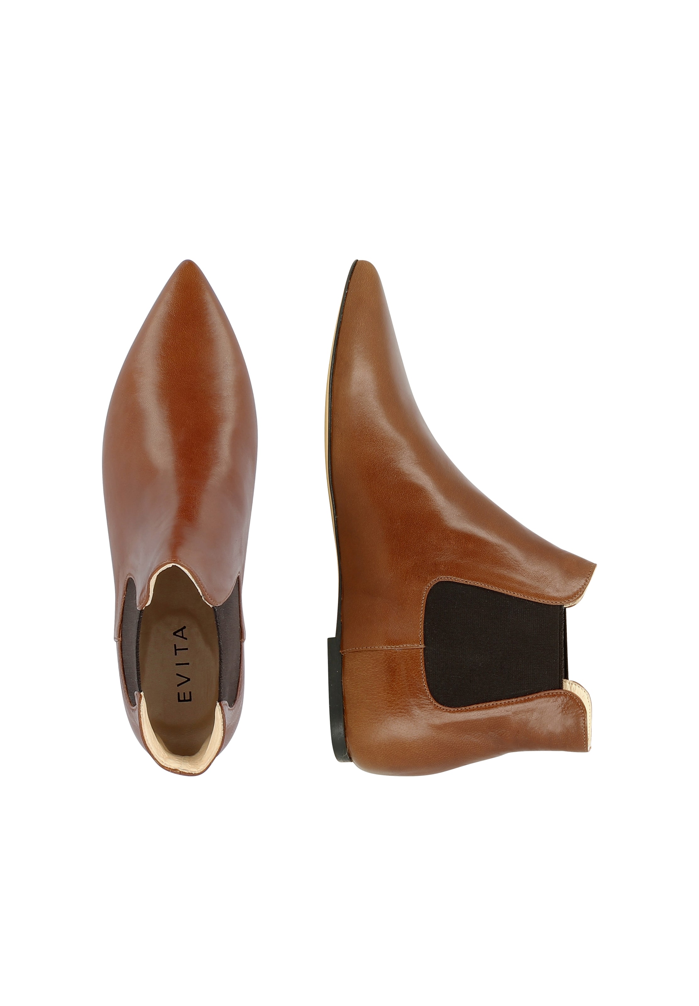 EVITA Booties in Brown