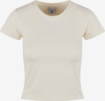 balta Karl Kani Marškinėliai: priekis