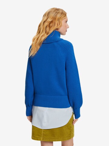 ESPRIT Pullover in Blau