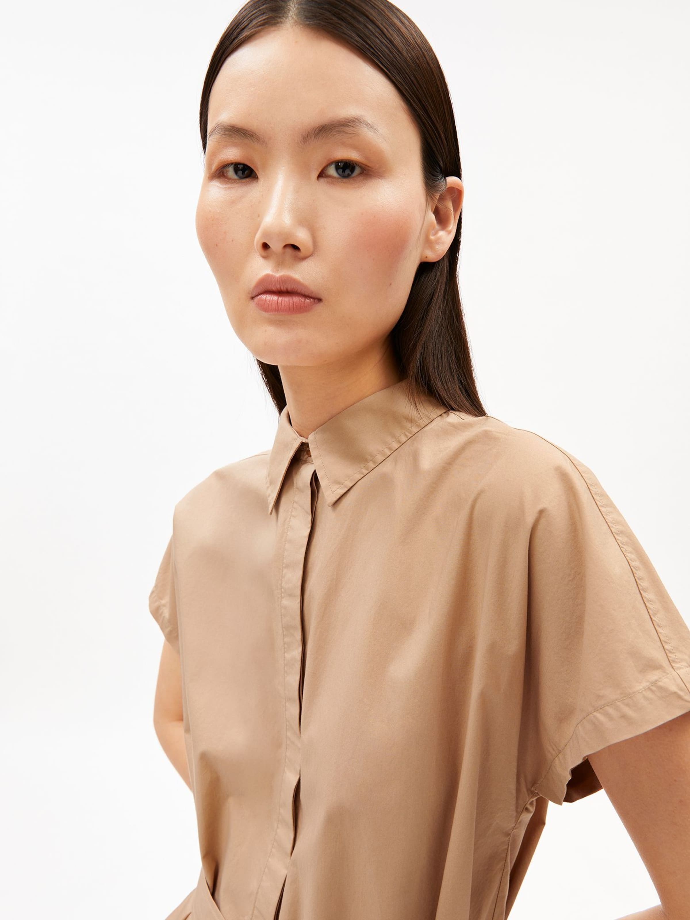 ARMEDANGELS Jurk 'LARISAANA' in Bruin