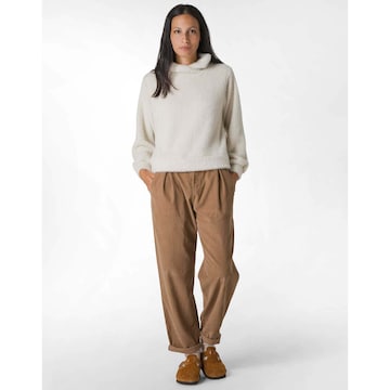 DEHA Loose fit Pleat-Front Pants in Brown