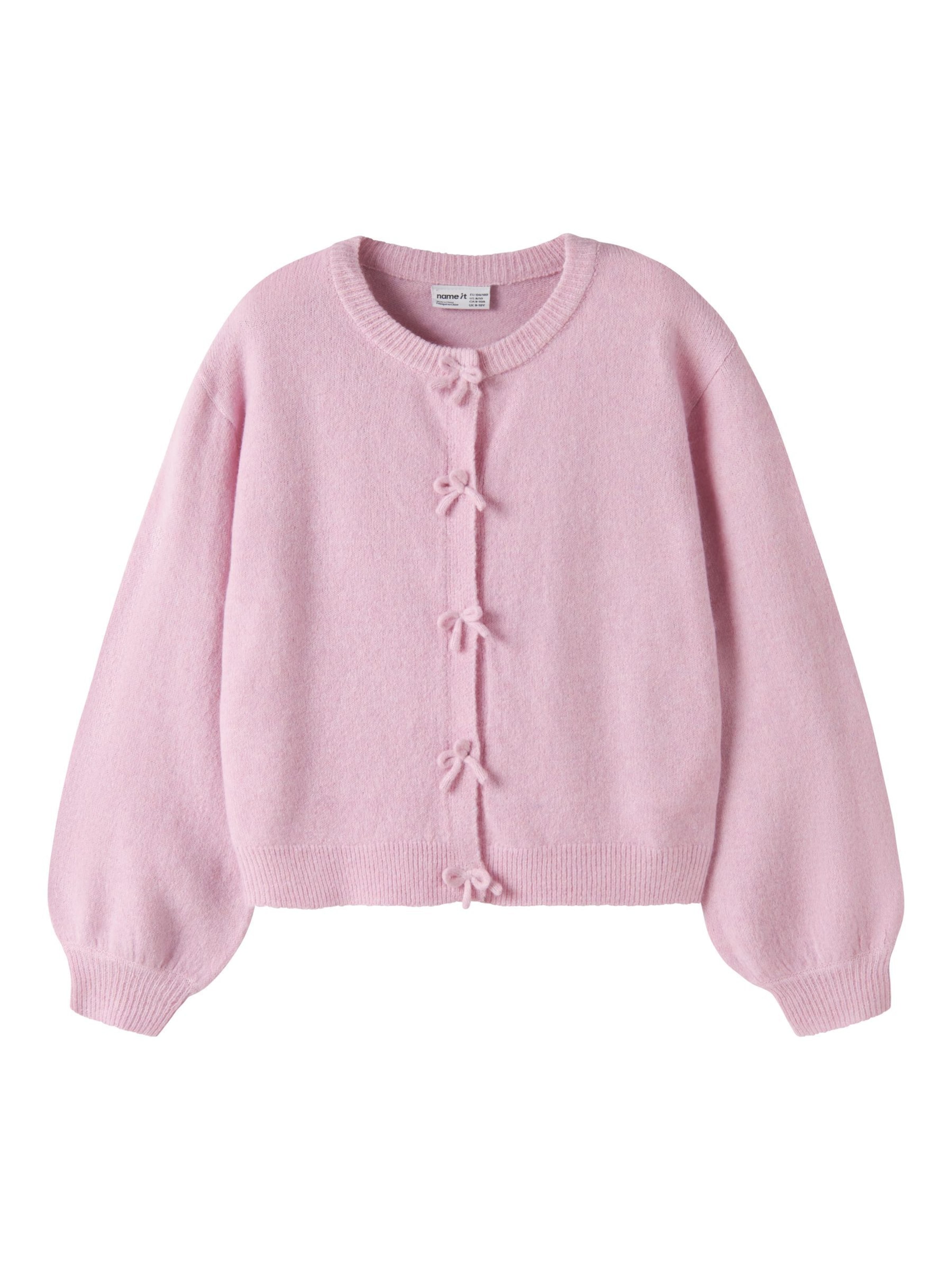 NAME IT - Cárdigan en rosa: frente