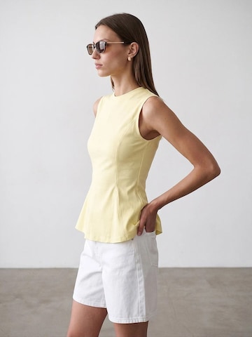 Dilvin Topp 'Oberteile', värv kollane