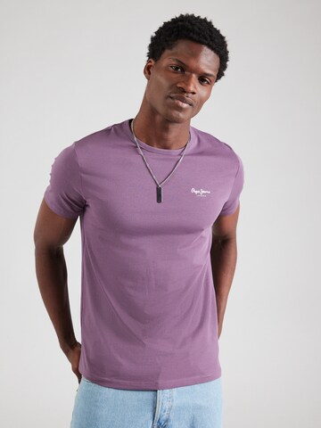 Pepe Jeans Shirt in Purple: front