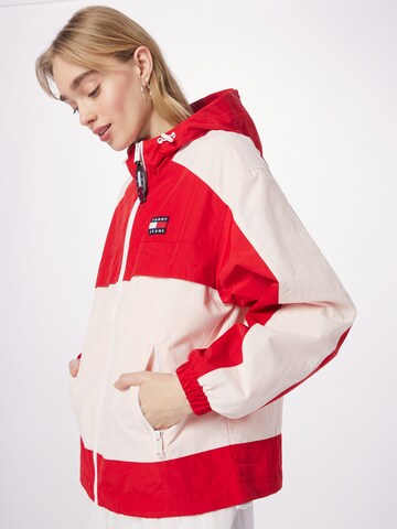 Tommy Jeans - Chaqueta de entretiempo 'Chicago' en rojo