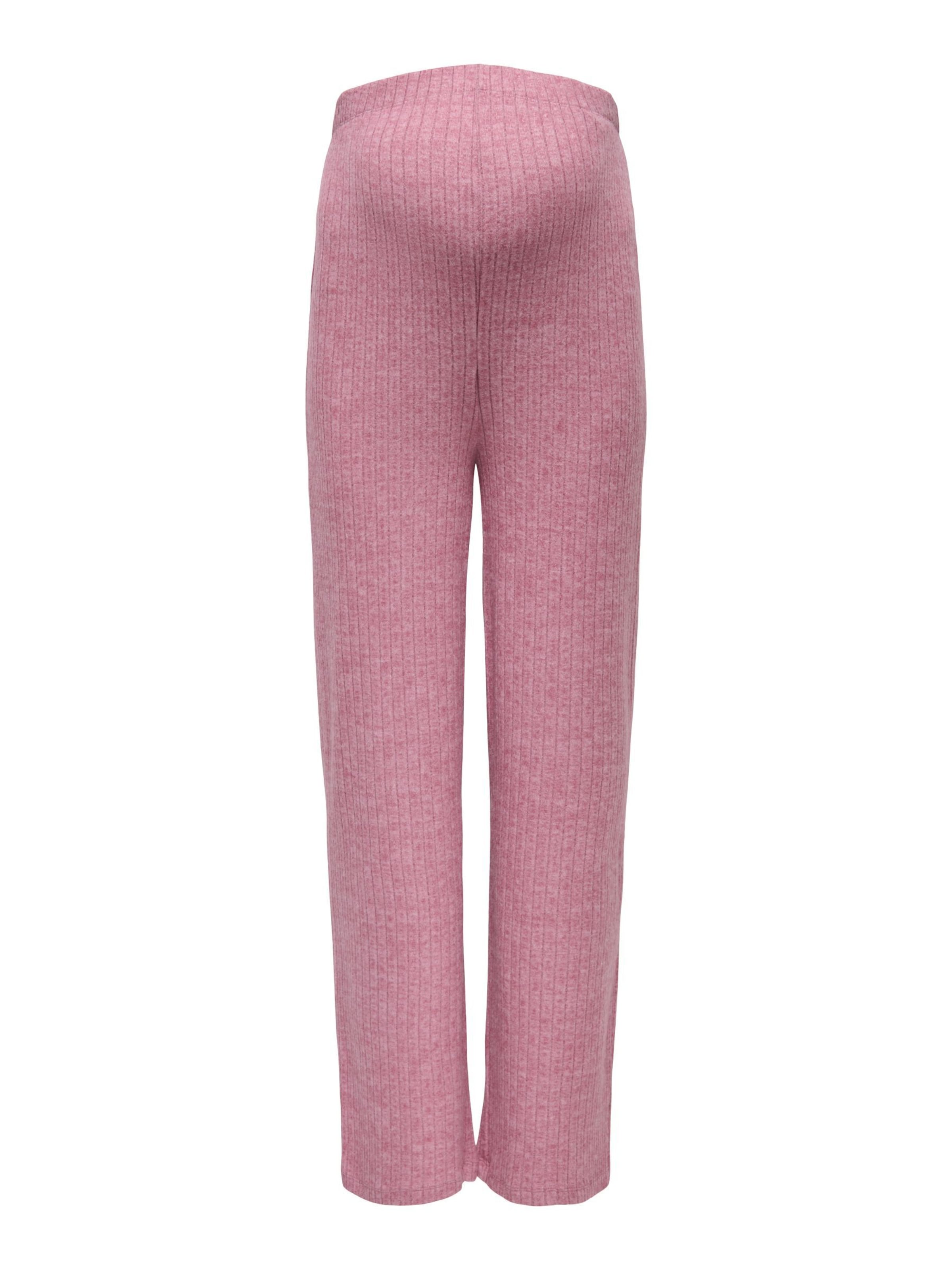 Only Maternity - Pierna ancha Pantalón 'OLMLola' en rosa: frente