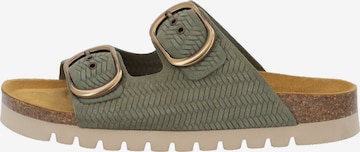 Palado - Zapatos abiertos 'Korfu' en verde: frente