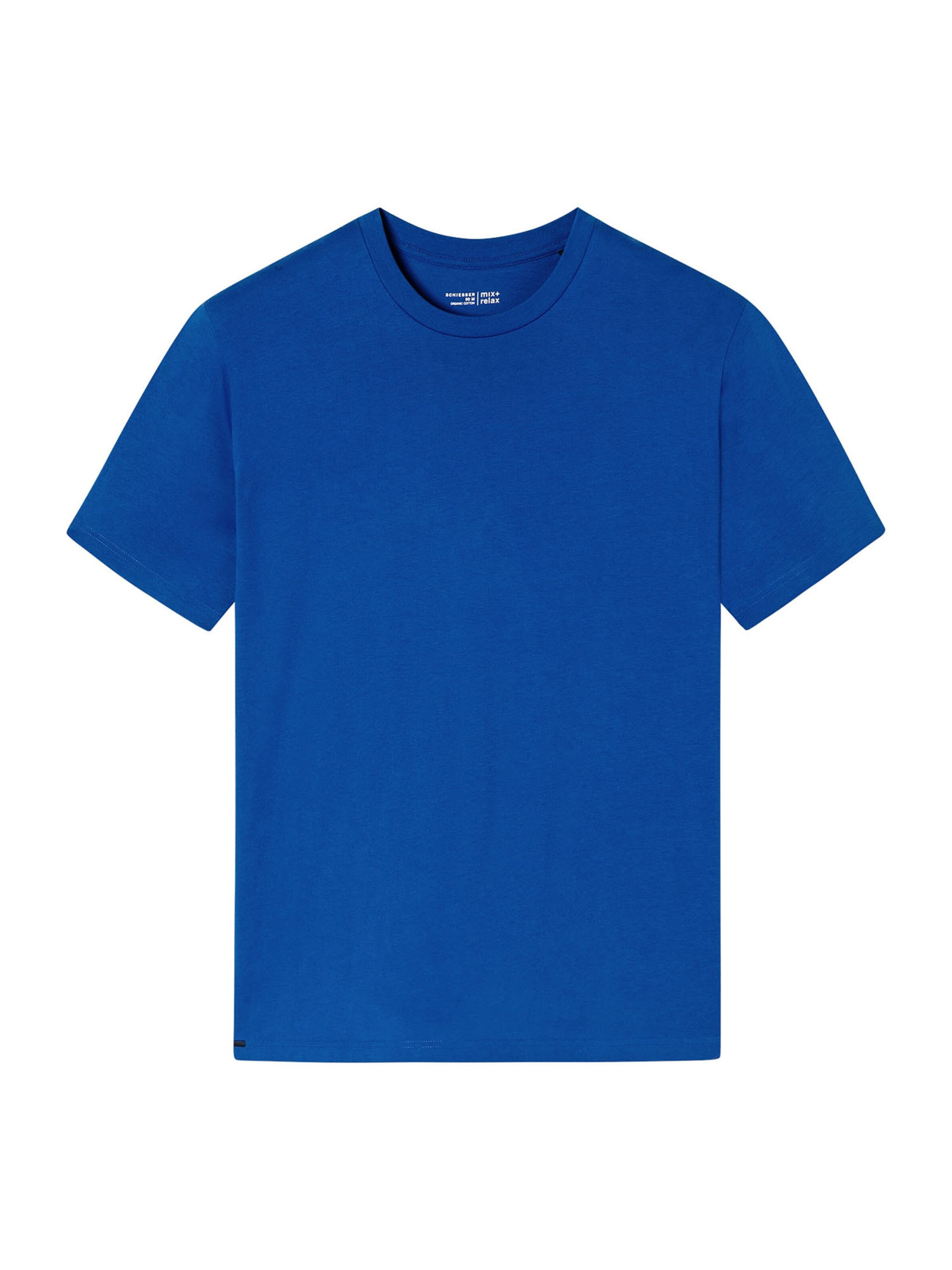 SCHIESSER T-Shirt ' Mix Relax ' en bleu roi, Vue avec produit