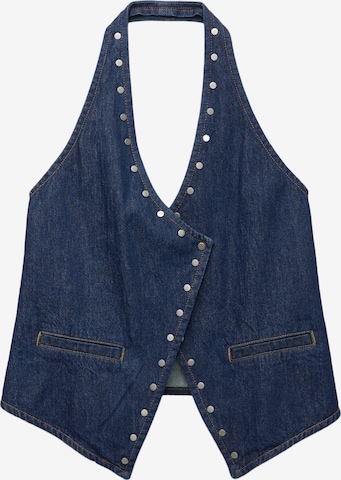 Pull&BearTop - plava boja: prednji dio