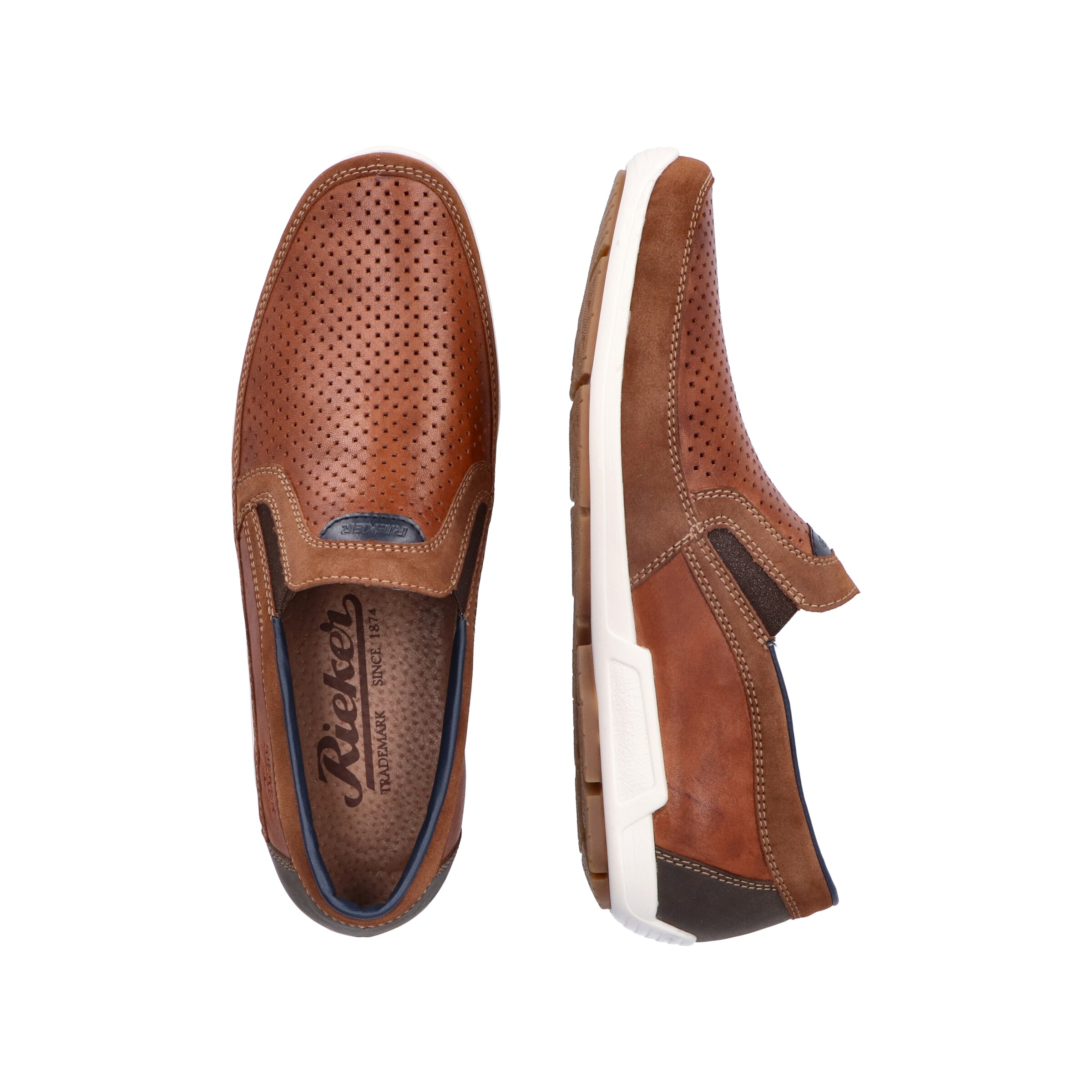 Rieker Slipper in Braun