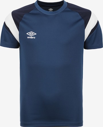 UMBRO Functioneel shirt in Blauw: voorkant