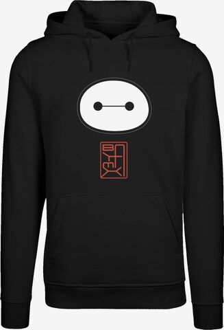F4NT4STIC Sweatshirt 'Big Hero 6 Baymax' in Black: front