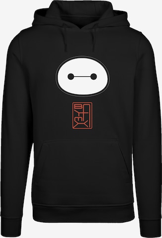 F4NT4STIC Sweatshirt 'Big Hero 6 Baymax' in Schwarz: predná strana