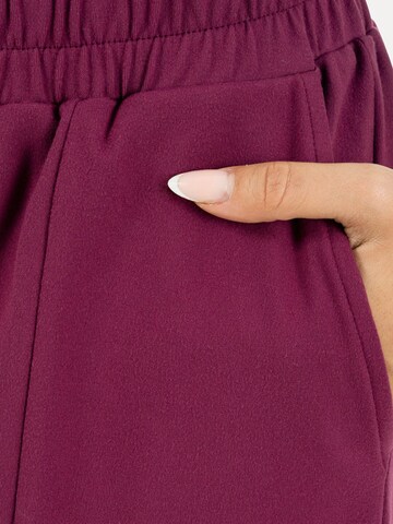 Smilodox Loosefit Broek in Lila