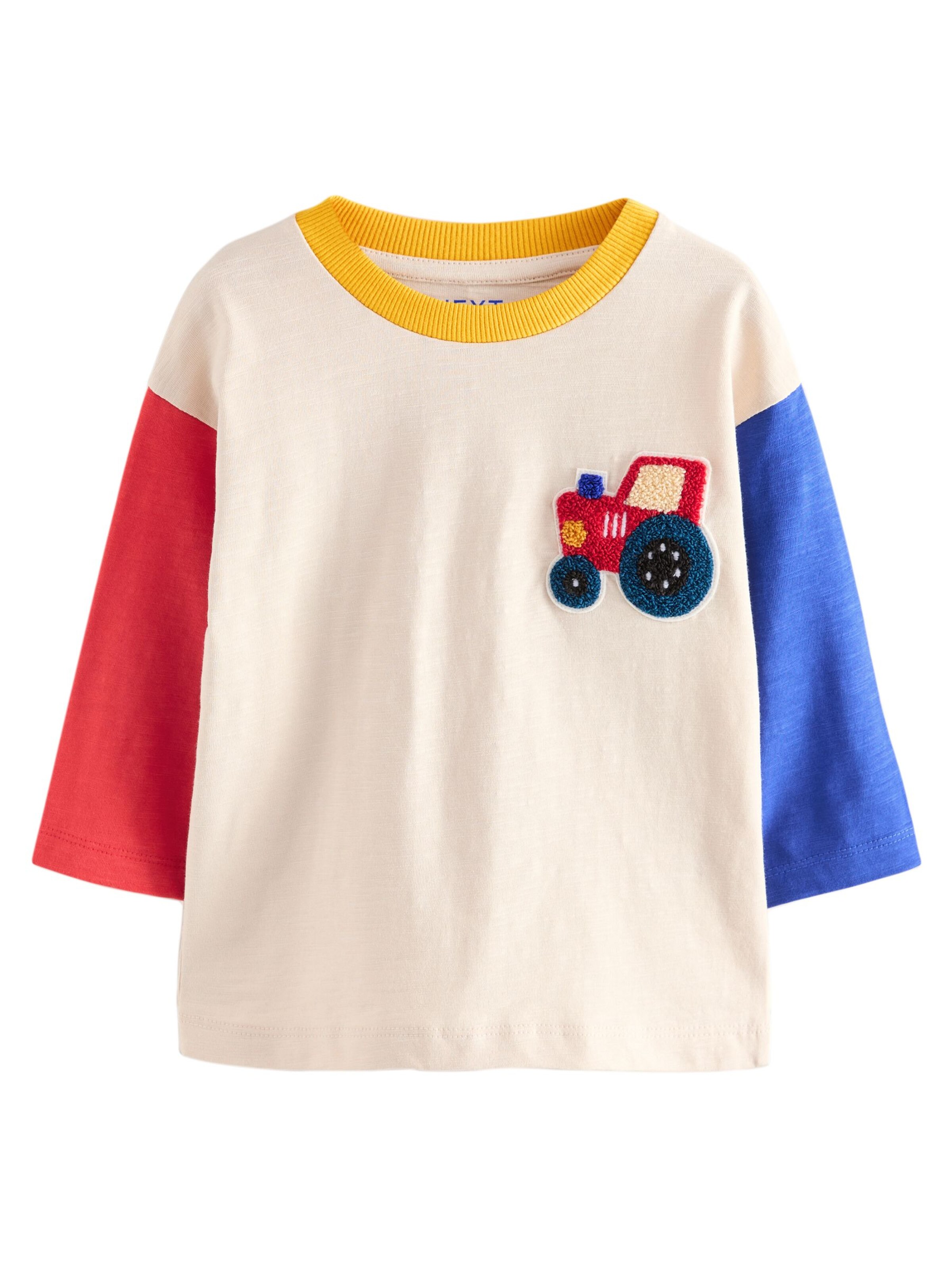 Next Shirt in Weiß: Vorderseite