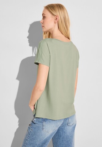 STREET ONE Shirt 'Crista' in Green