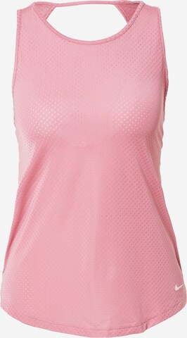 NIKE Sport top - lila: elől