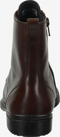 ECCO Lace-Up Ankle Boots 'Dress Classic' in Brown