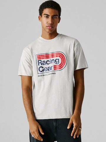 Maglietta 'RACING GEAR' di Red Bull Racing x Pepe Jeans in grigio: frontale