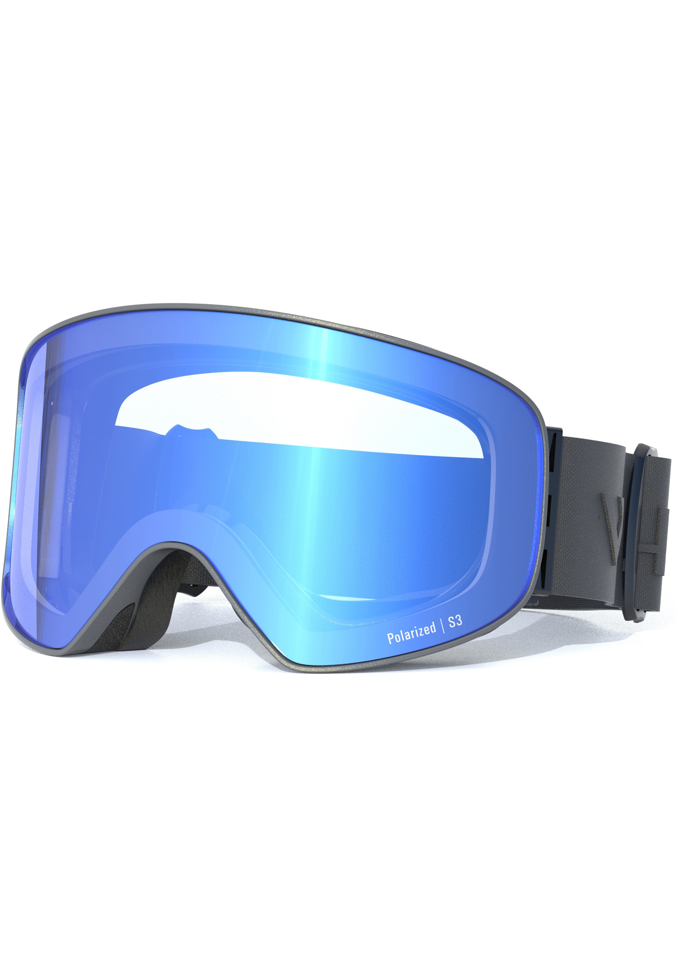 Whistler Skibrille 'Avoriaz Topaz IV' in Grau: Vorderseite