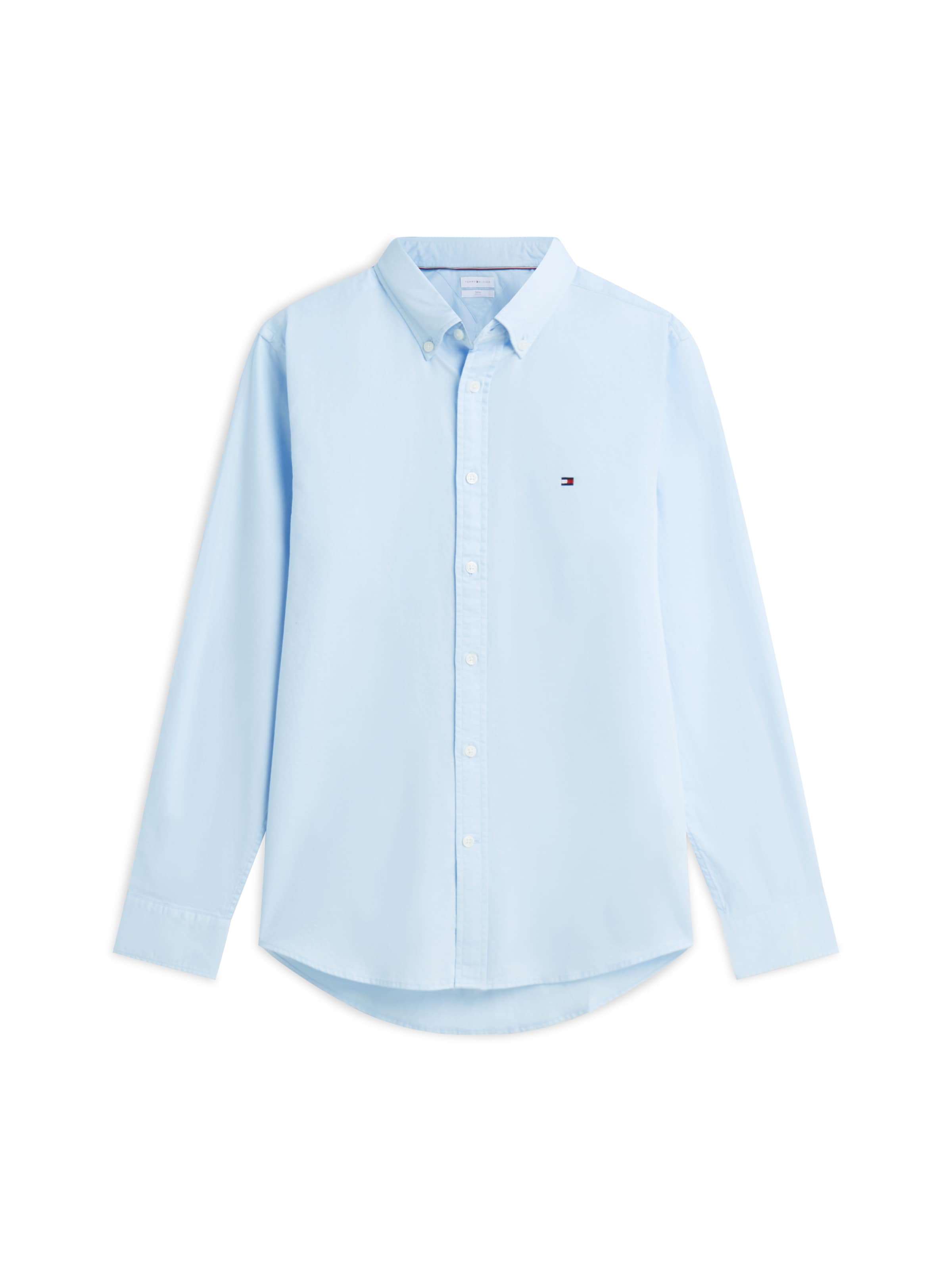 TOMMY HILFIGER Slim fit Zakelijk overhemd 'Flex' in Blauw: voorkant