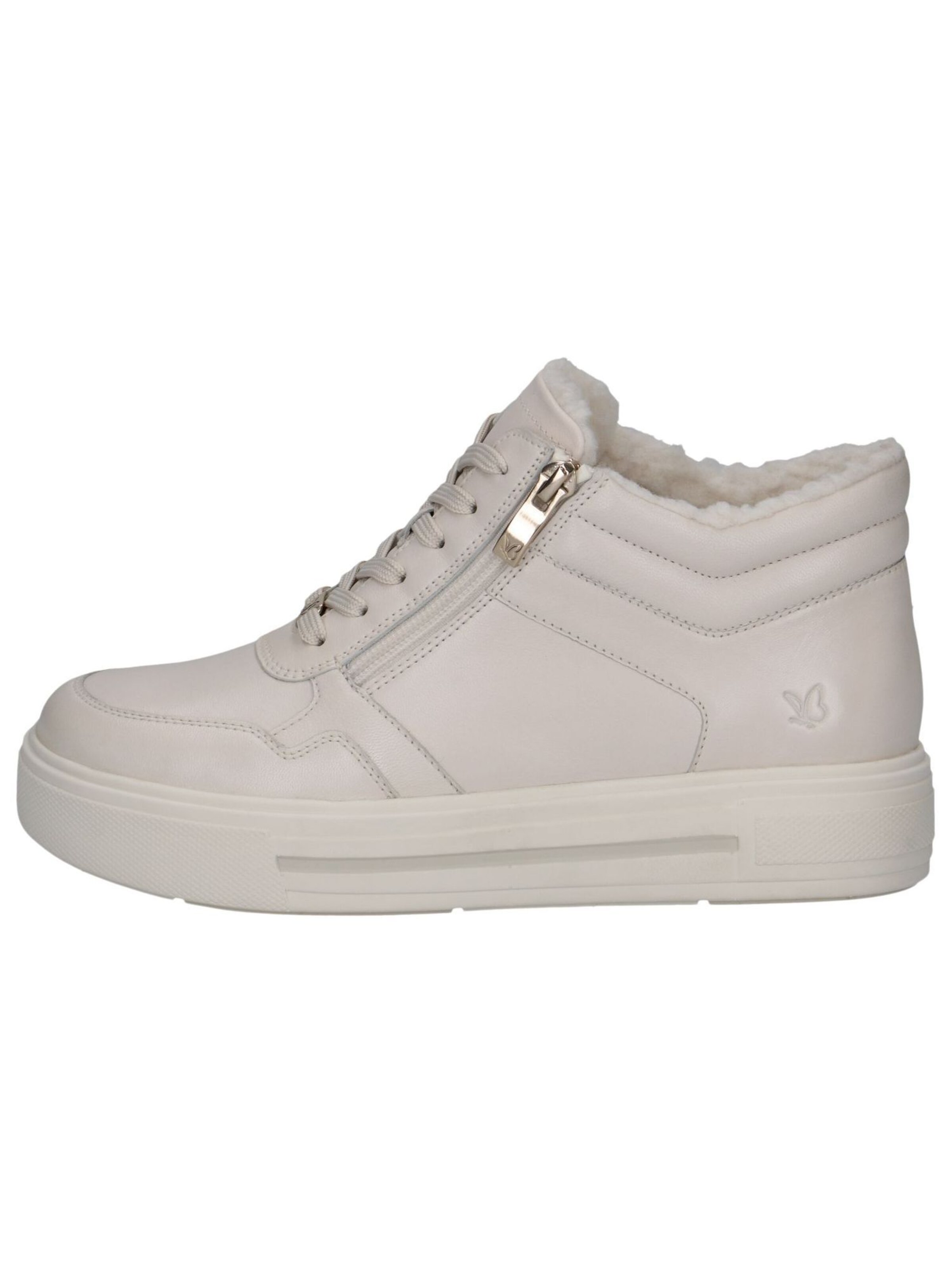 CAPRICE Lace-up bootie in White