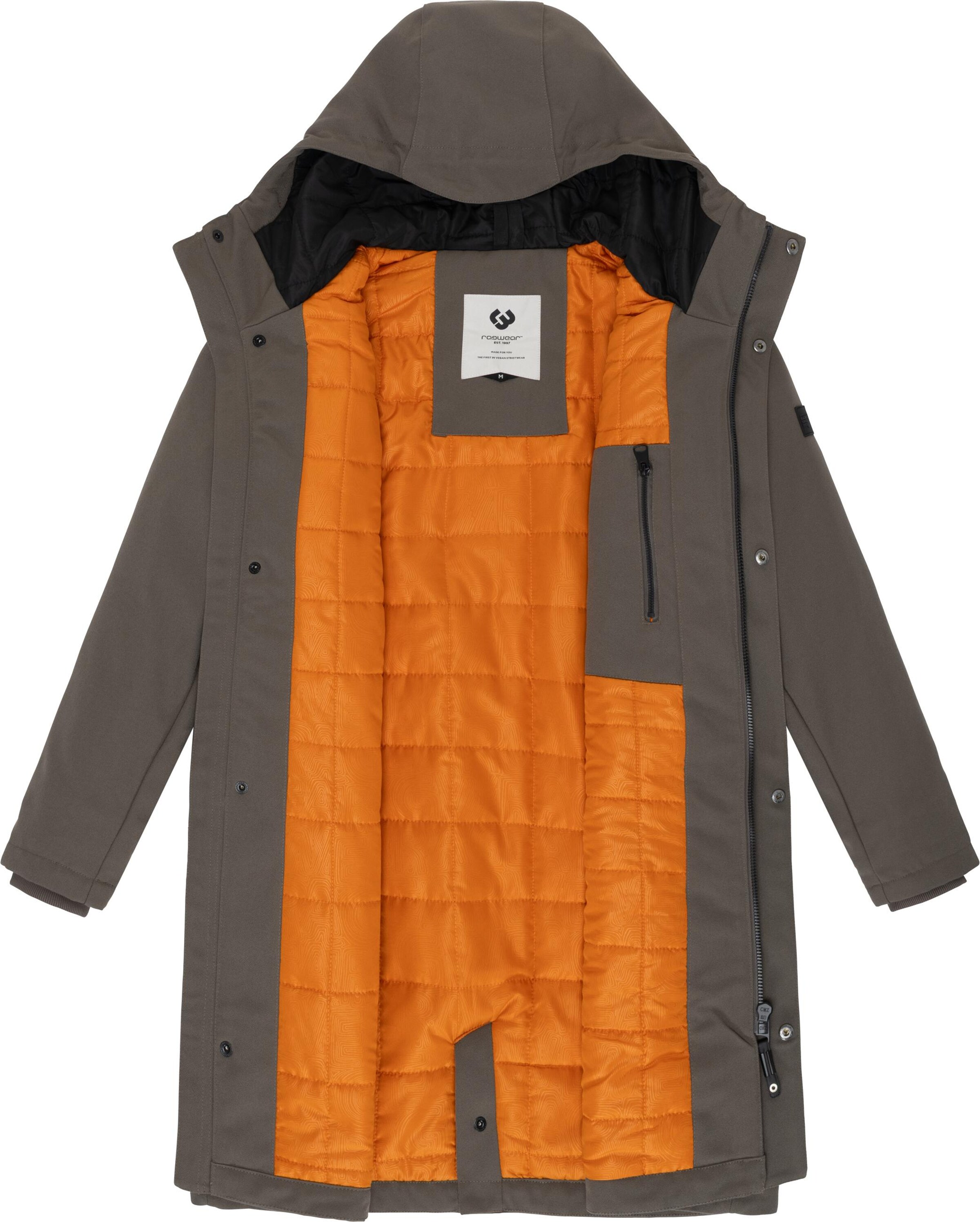 Ragwear Χειμερινό παλτό 'Mr Them' σε καφέ