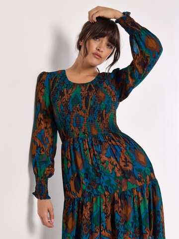 Apricot - Vestido 'Ikat' en Mezcla de colores