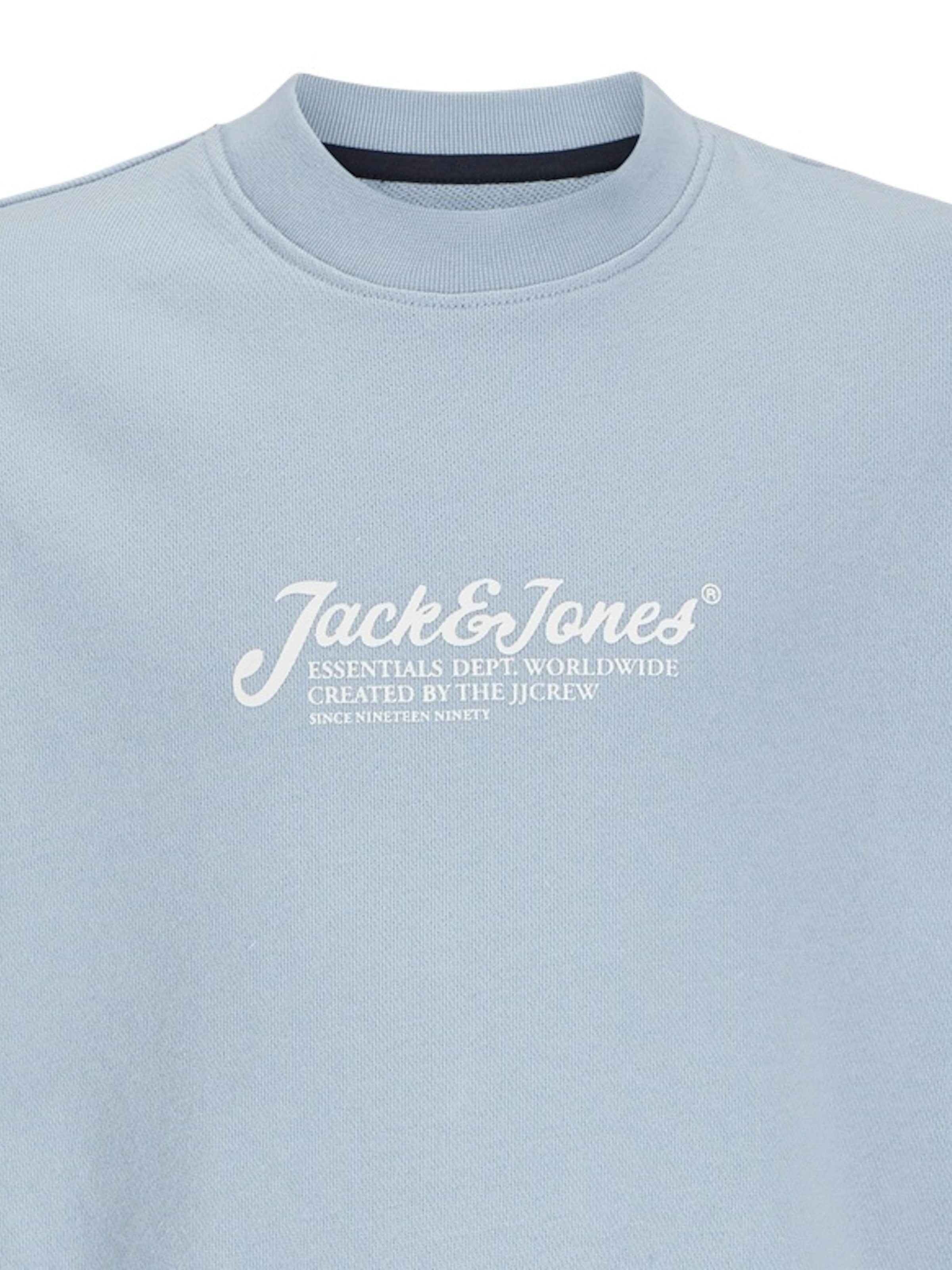 Felpa 'Beau' di Jack & Jones Junior in blu
