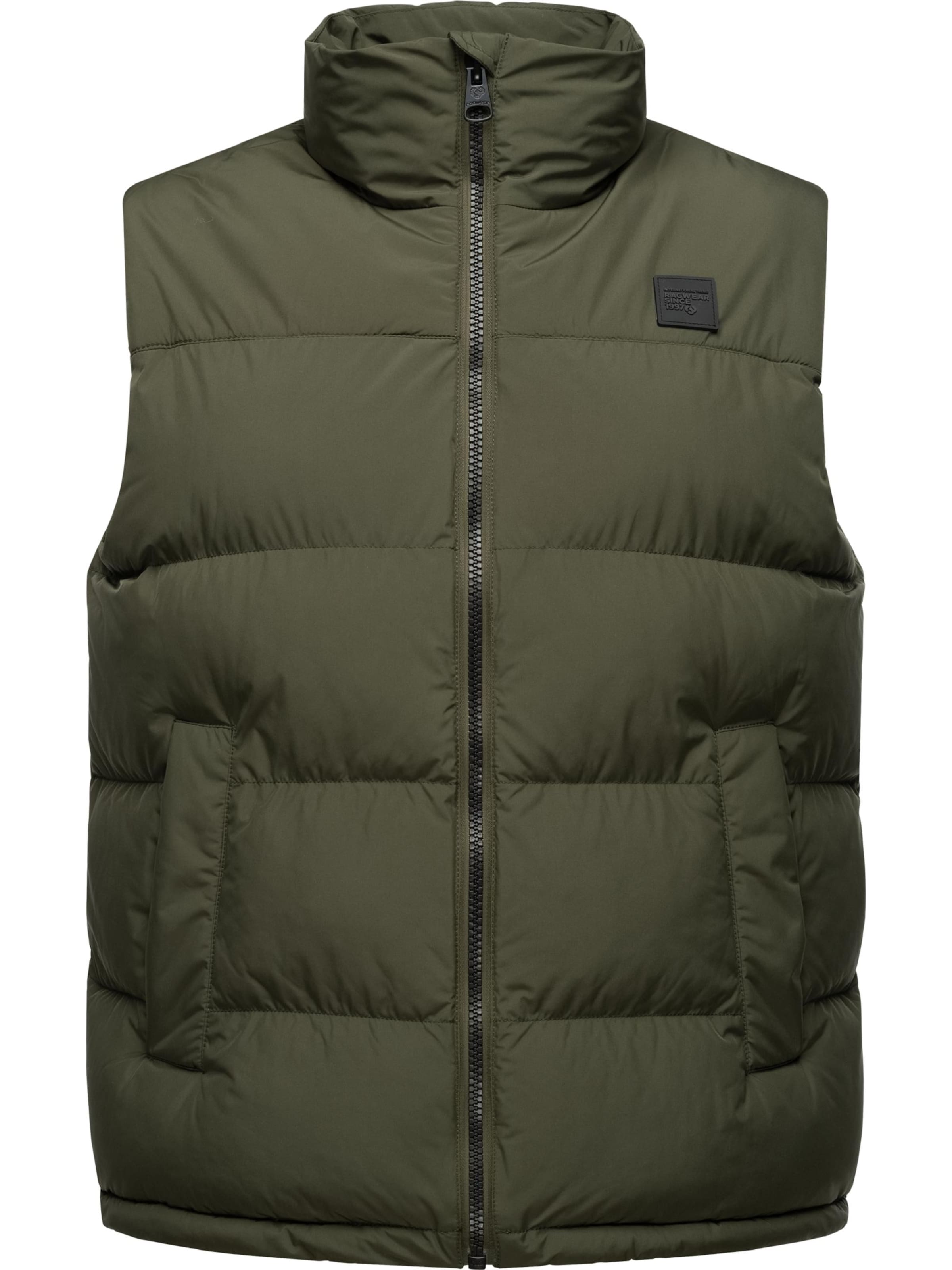 Gilet &#x27;Savan&#x27; Ragwear en vert : devant