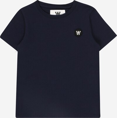 WOOD WOOD T-Shirt 'Ola' en bleu marine / noir / blanc, Vue avec produit