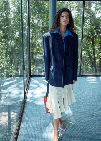 MANGO Blazer 'Vega' in Blue