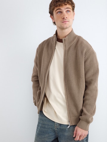 BALMOHK Strickjacke in Braun