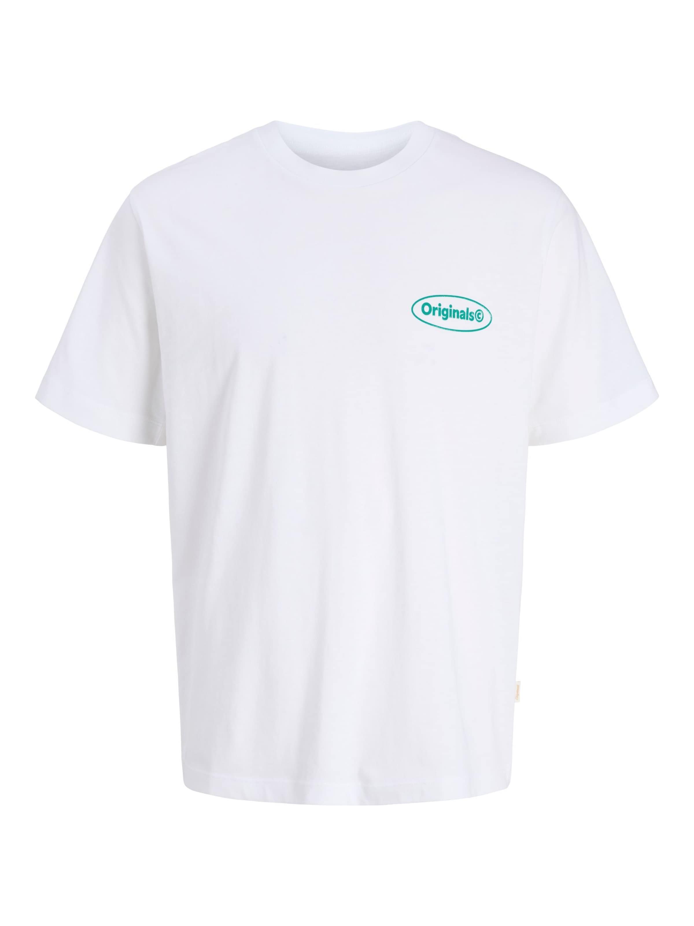 Jack & Jones Junior Shirt in Wit: voorkant