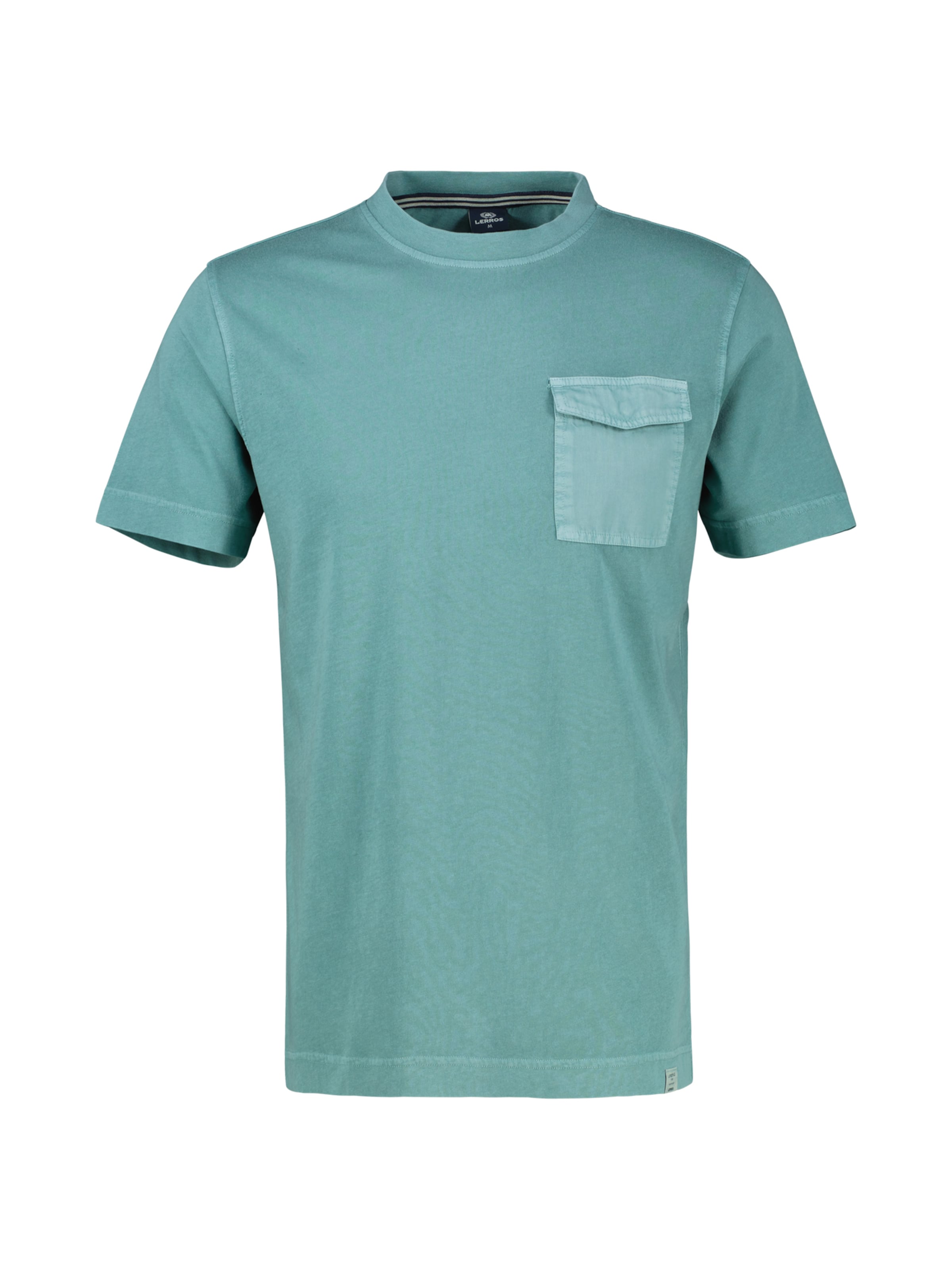 T-Shirt LERROS en vert : devant