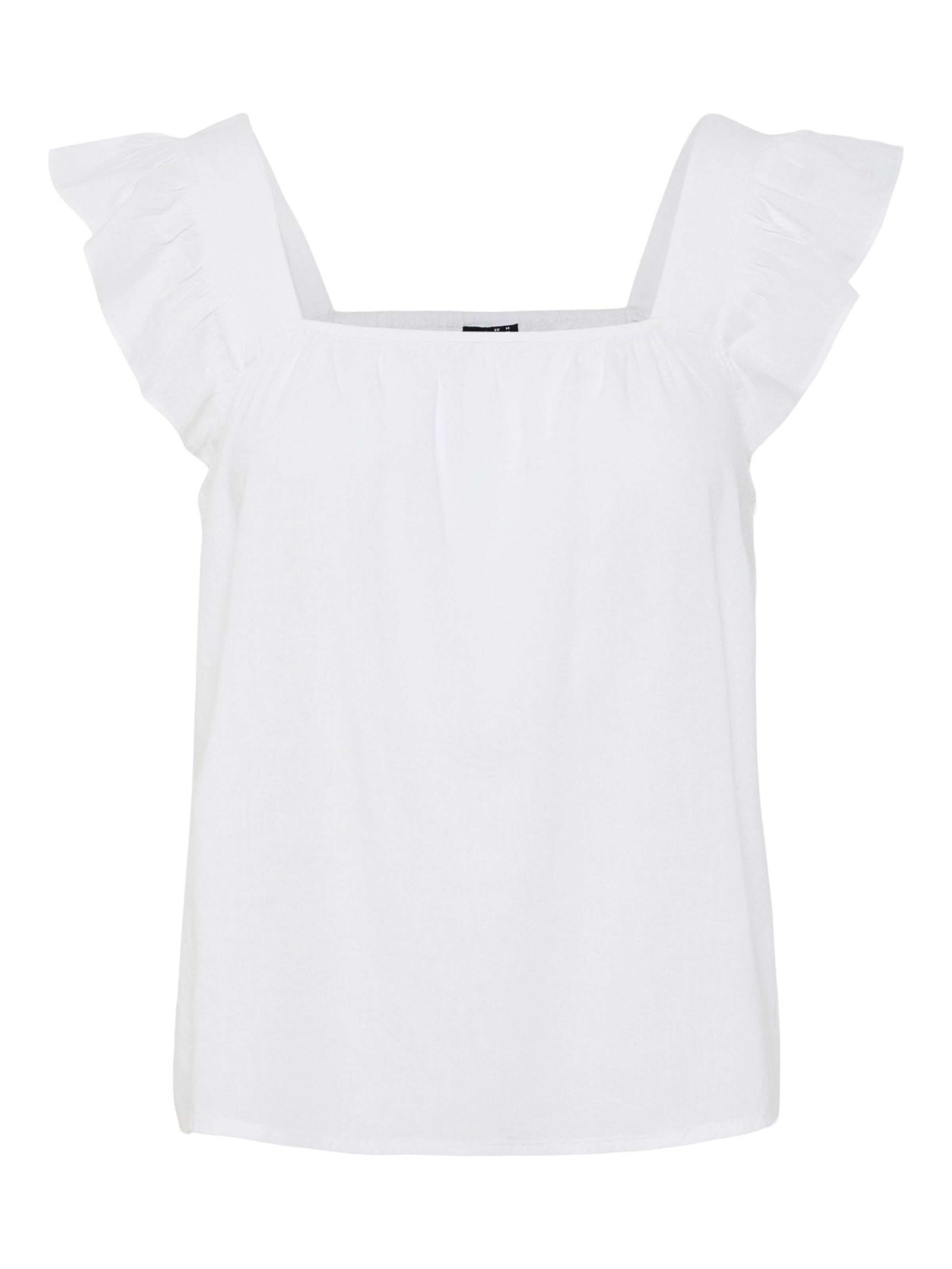 Chemisier 'PCPIA' PIECES en blanc : devant