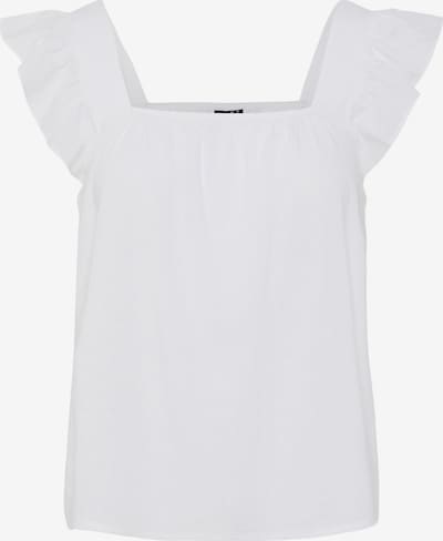 PIECES Pusero 'PCPIA' värissä valkoinen, Tuotenäkymä