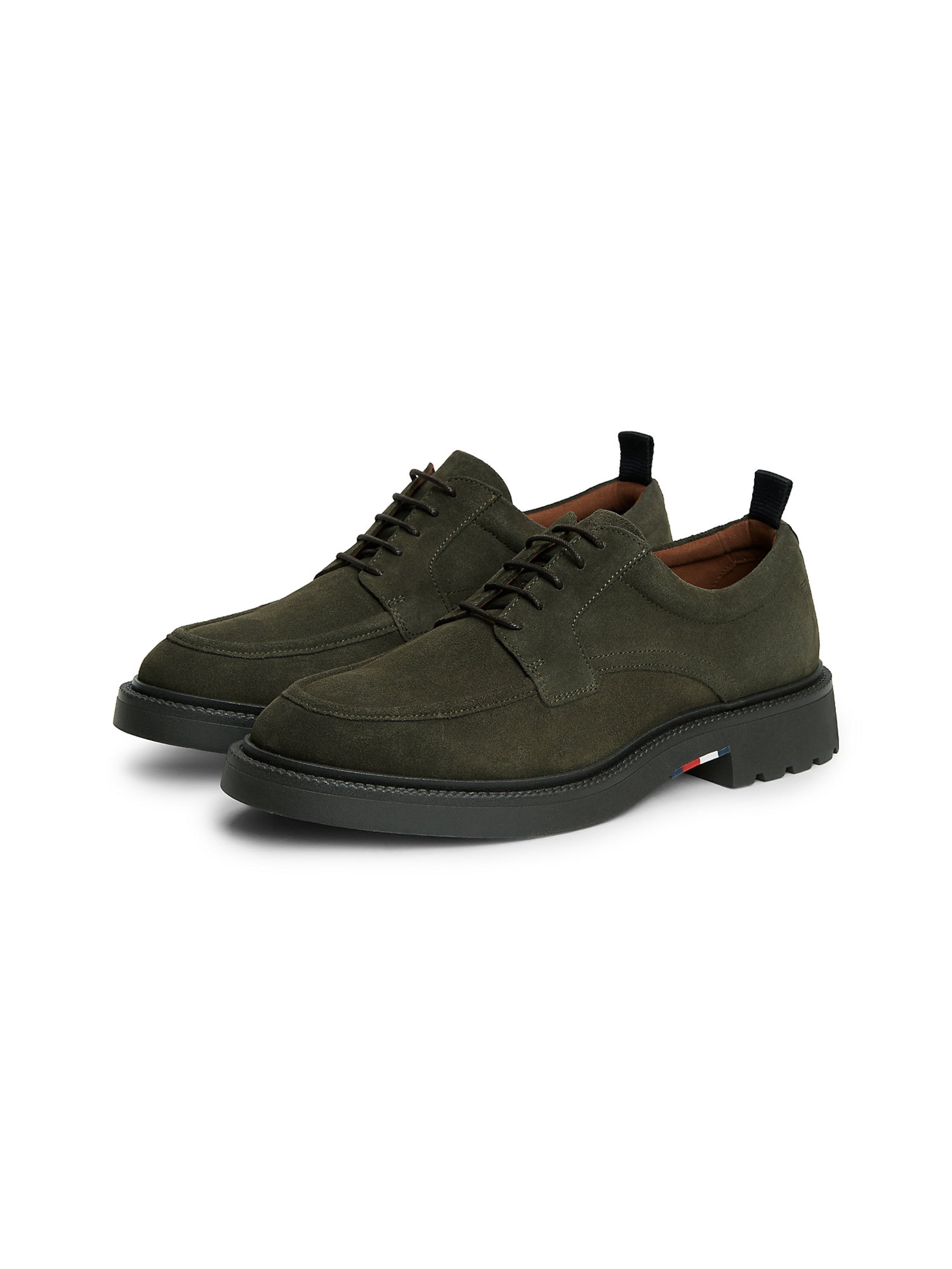 Chaussure à lacets TOMMY HILFIGER en vert