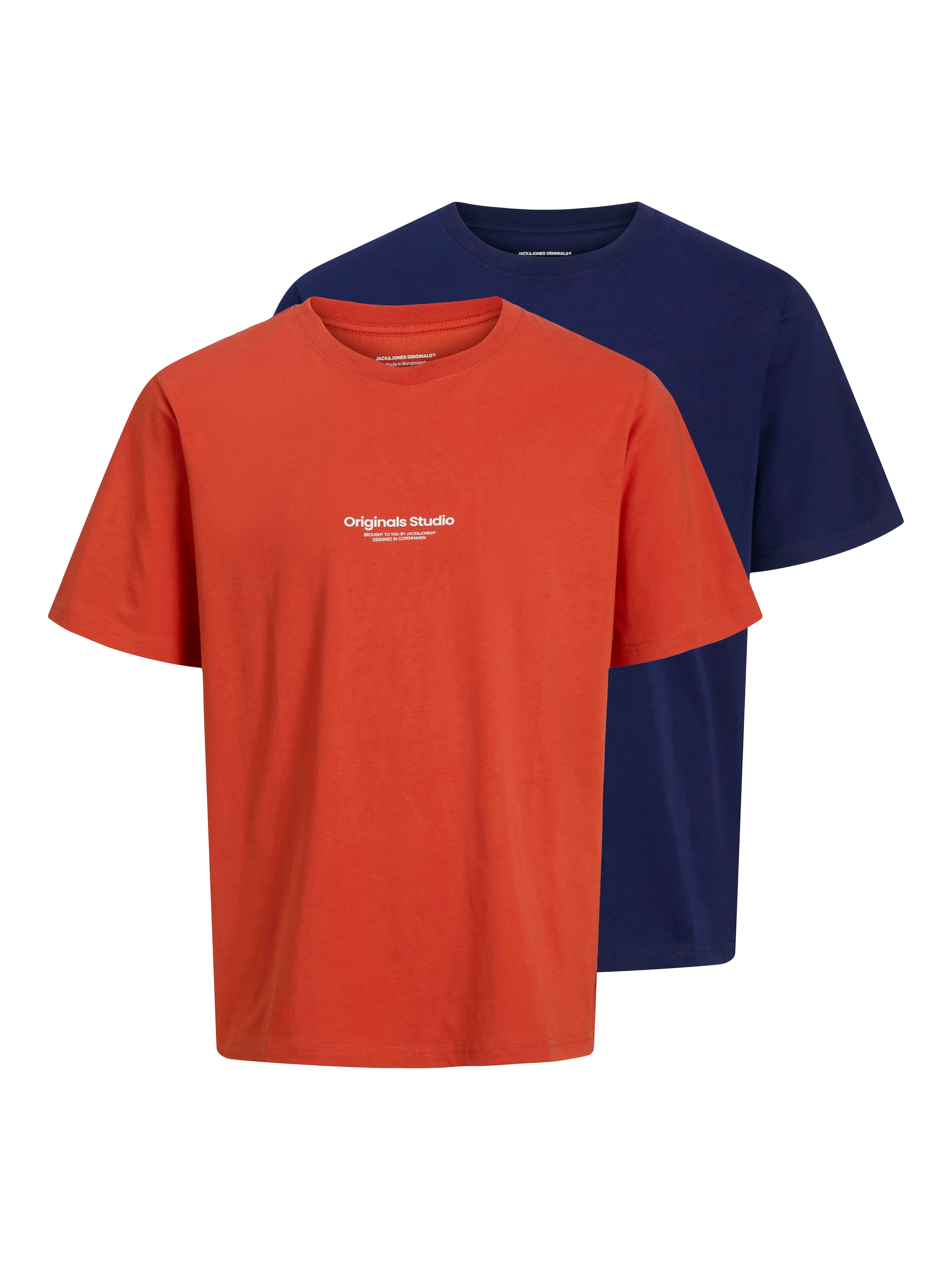 JACK & JONES Μπλουζάκι 'JORVESTERBRO' σε μπλε: μπροστά