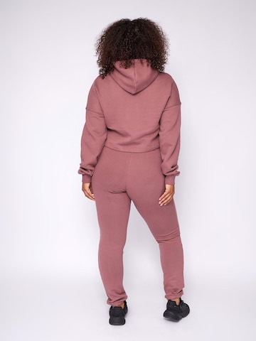 Fortex Fitness - Sudadera 'Essential Cropped Hoodie' en rosa