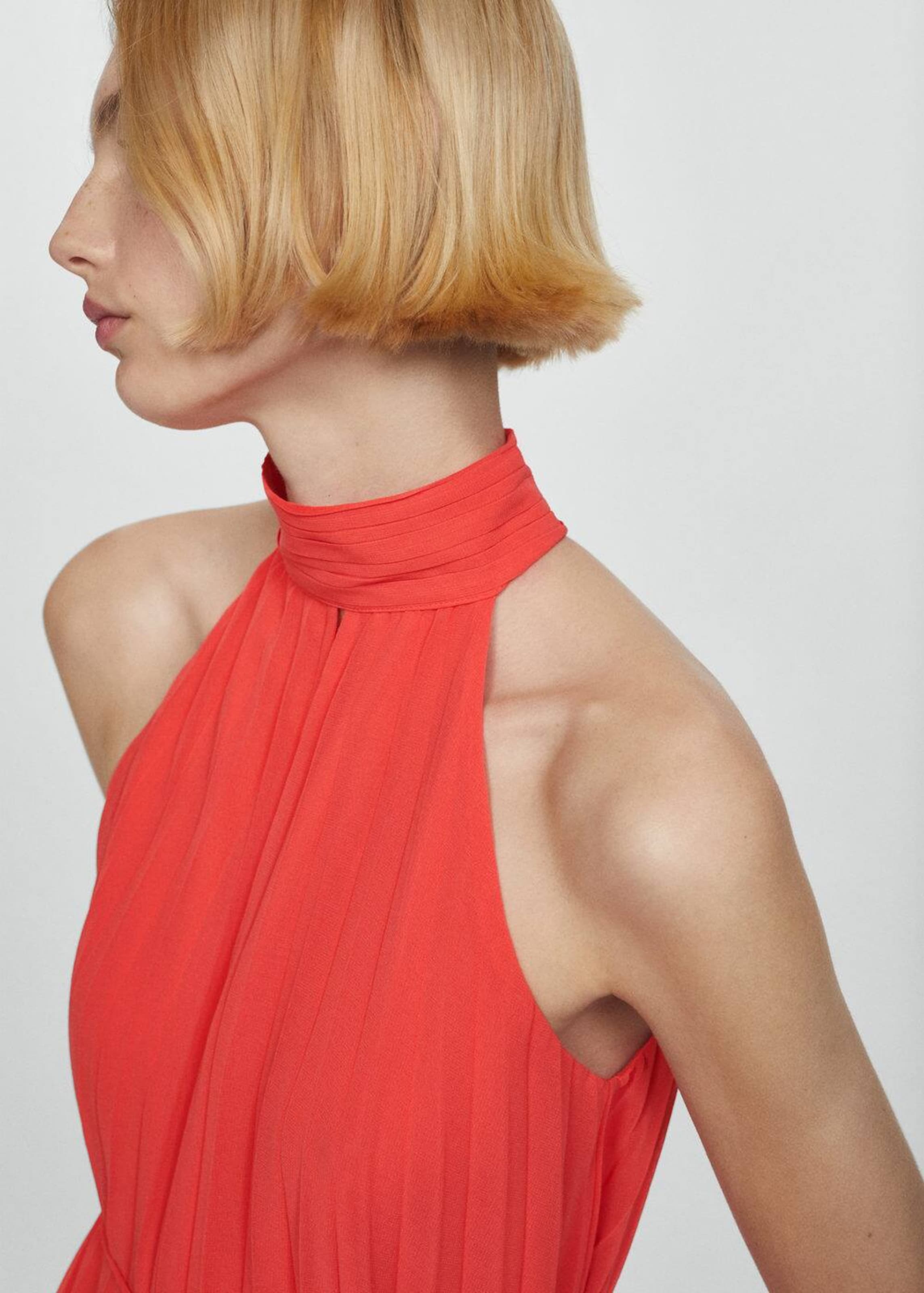 Mango coral dress 2025