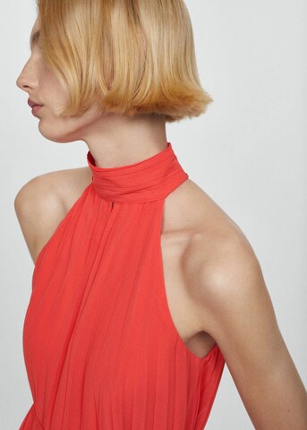 MANGO Jurk 'Adela' in Oranje