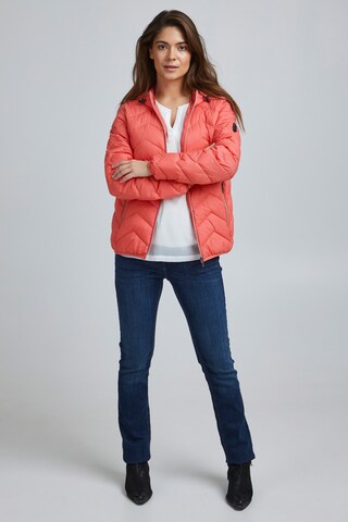 Veste mi-saison 'FRBapadding' Fransa en rouge