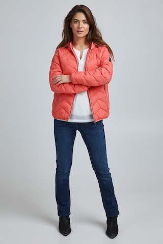 Fransa Between-Season Jacket 'FRBAPADDING' in Red